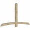 Ekena Millwork Bellingham Rough Sawn Timber Gable Bracket, Douglas Fir, 84"W x 45"H x 4"D x 4"F, 13/12 Pitch GBW084X45X0404BEL00RDF - alternate 5